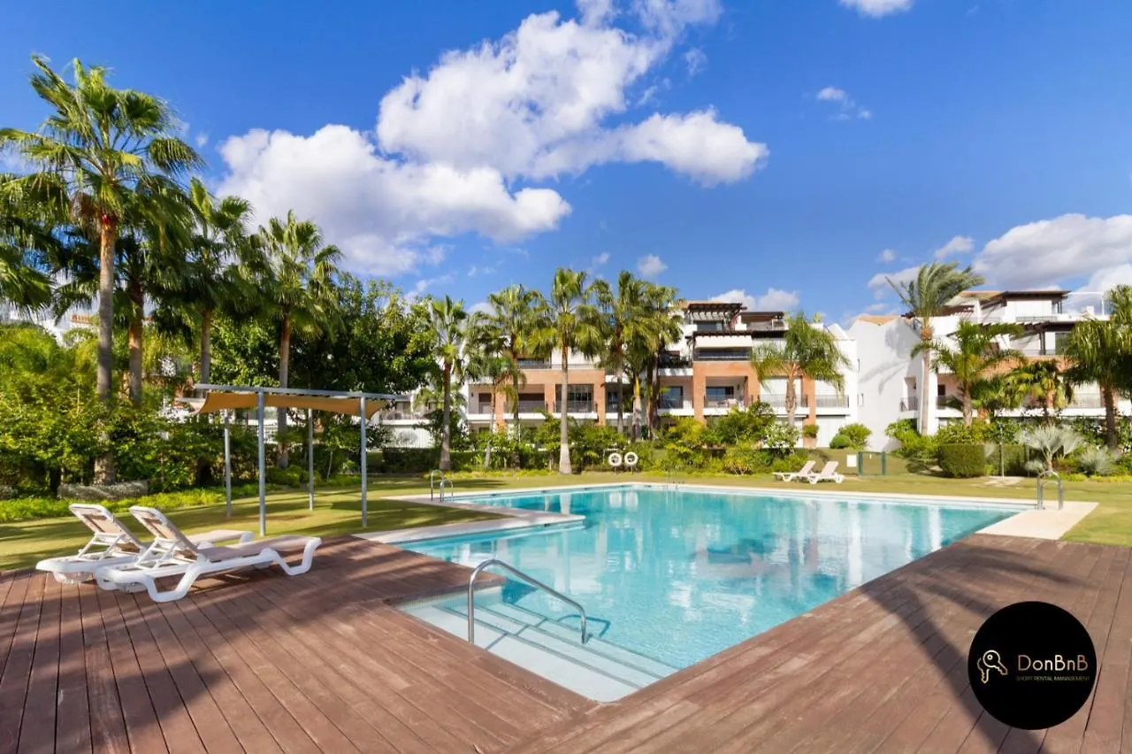 Apartment In Palm Garden Estepona With Parking And Pool