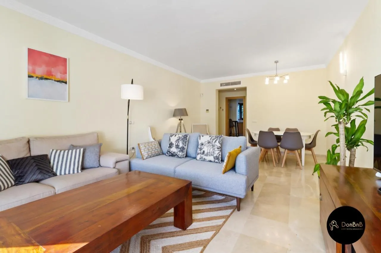 Apartment In Palm Garden Estepona With Parking And Pool